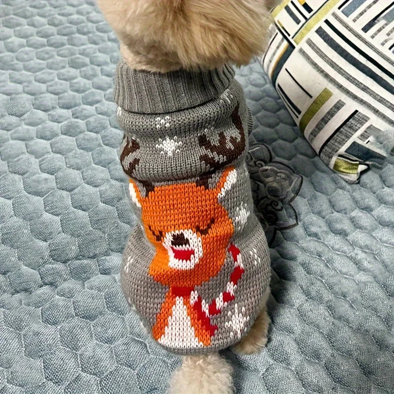 Cozy Christmas Pet Sweater