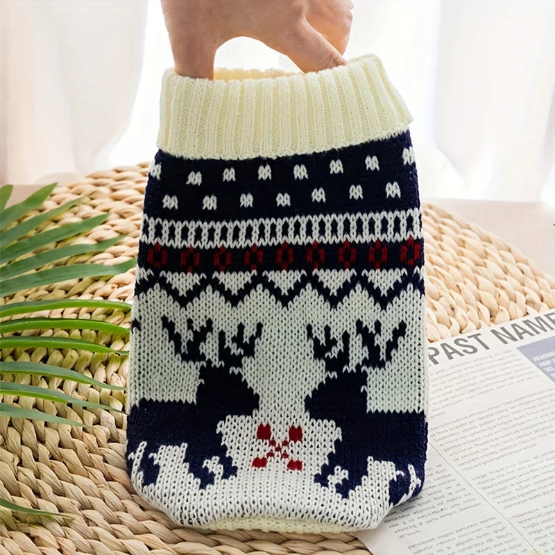 Cozy Christmas Pet Sweater