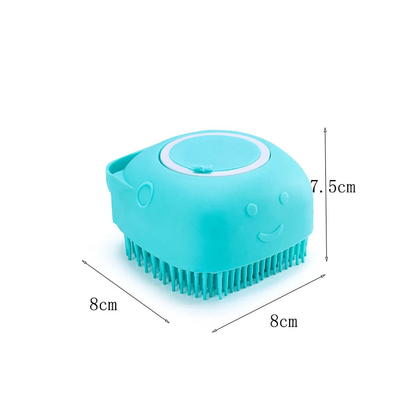 Pet Silicone Bath Brush