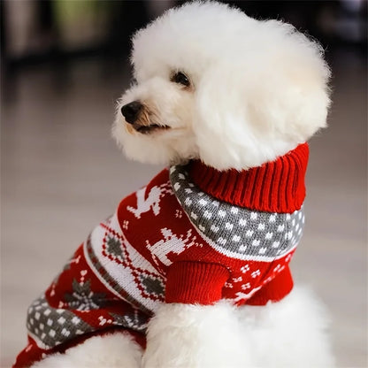 Cozy Christmas Pet Sweater
