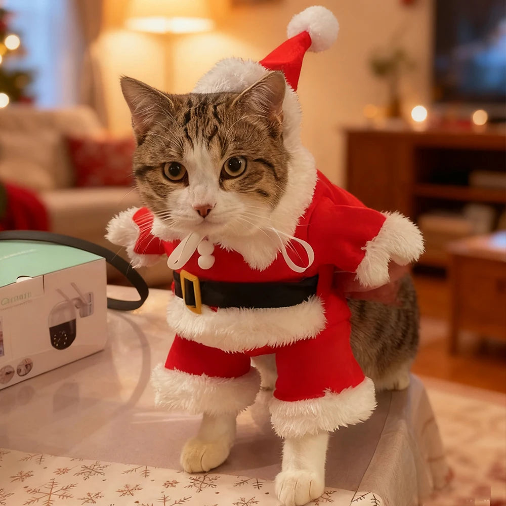 Santa Paws Costume